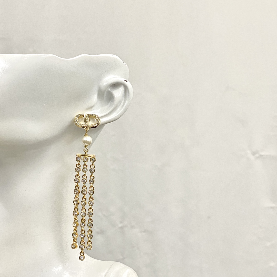 Dior Earrings - DesignerGu