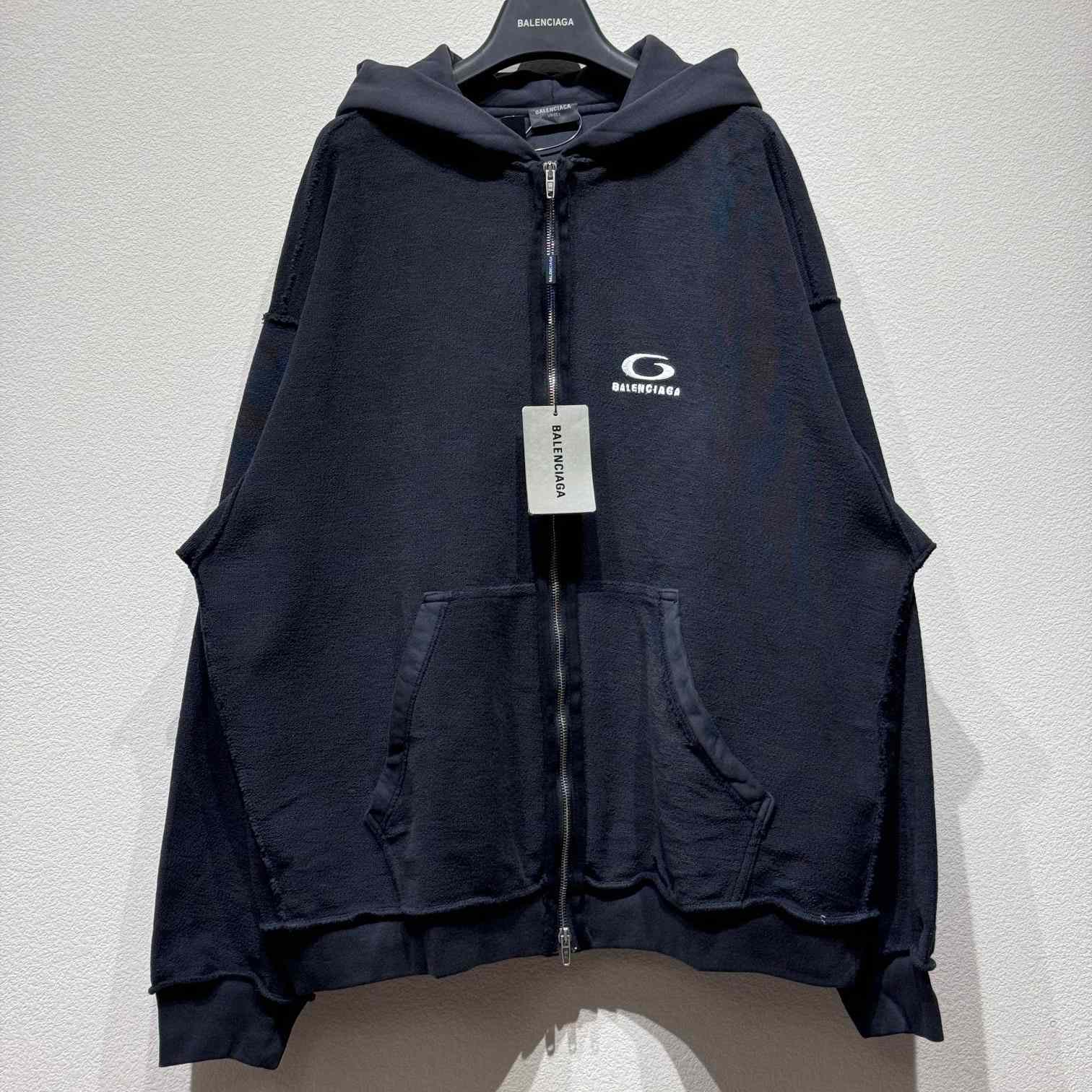 Balenciaga Zip-Up Hoodie  - DesignerGu