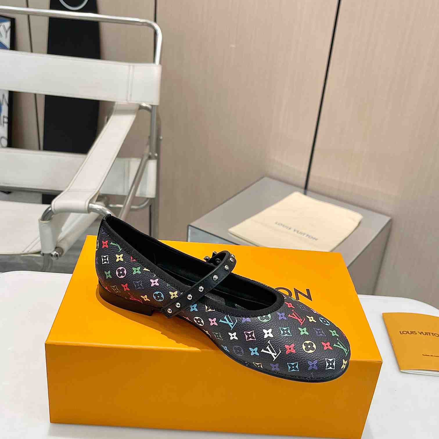 Louis Vuitton LV x TM Romy Flat Ballerina   - DesignerGu