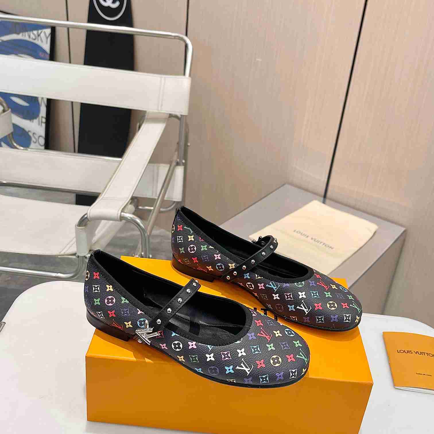 Louis Vuitton LV x TM Romy Flat Ballerina   - DesignerGu