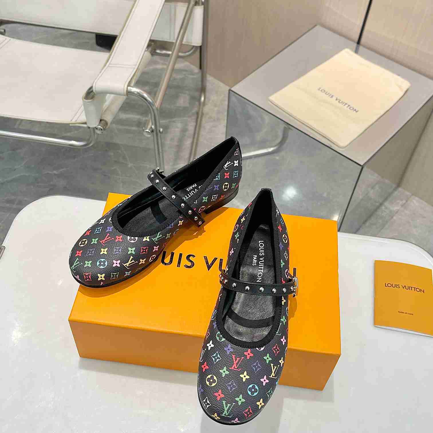 Louis Vuitton LV x TM Romy Flat Ballerina   - DesignerGu