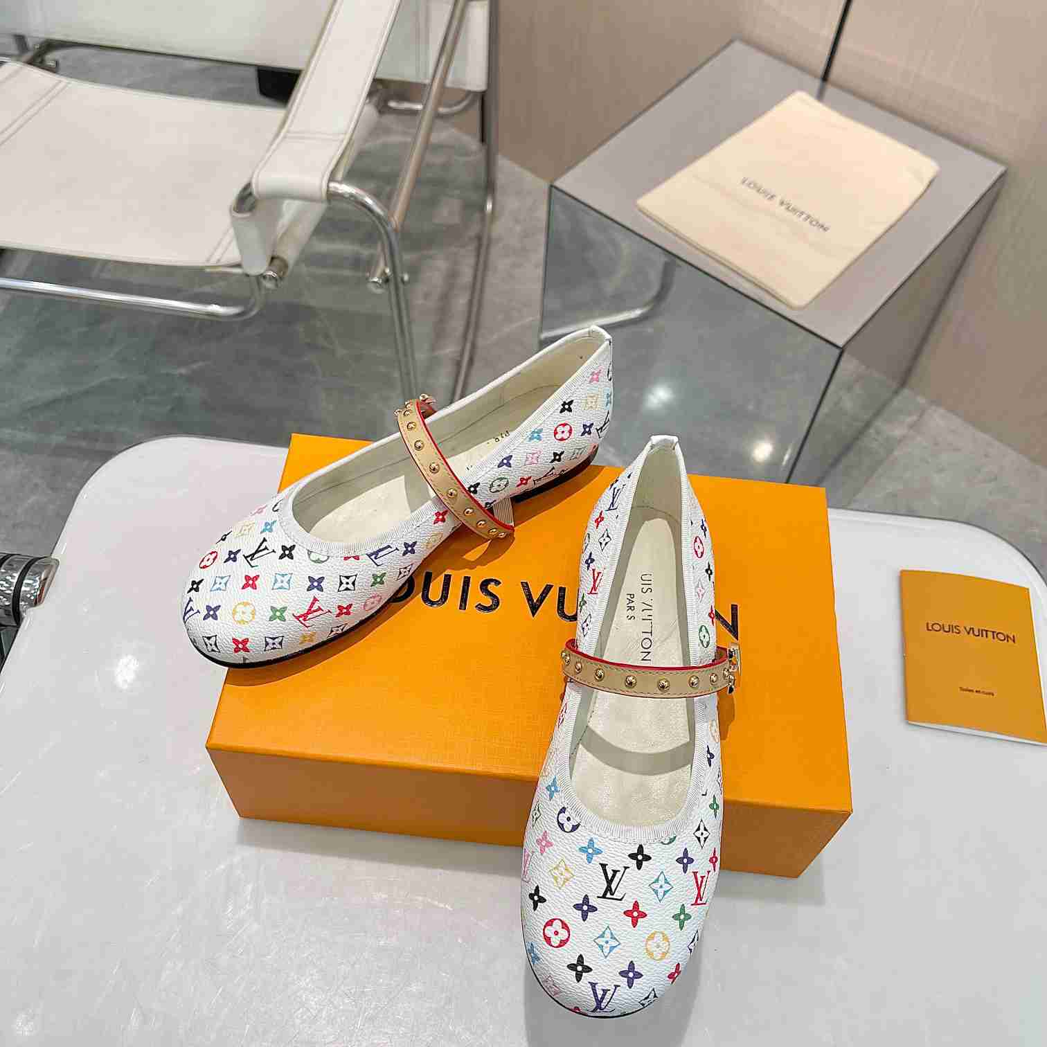 Louis Vuitton LV x TM Romy Flat Ballerina  1AGVFK - DesignerGu