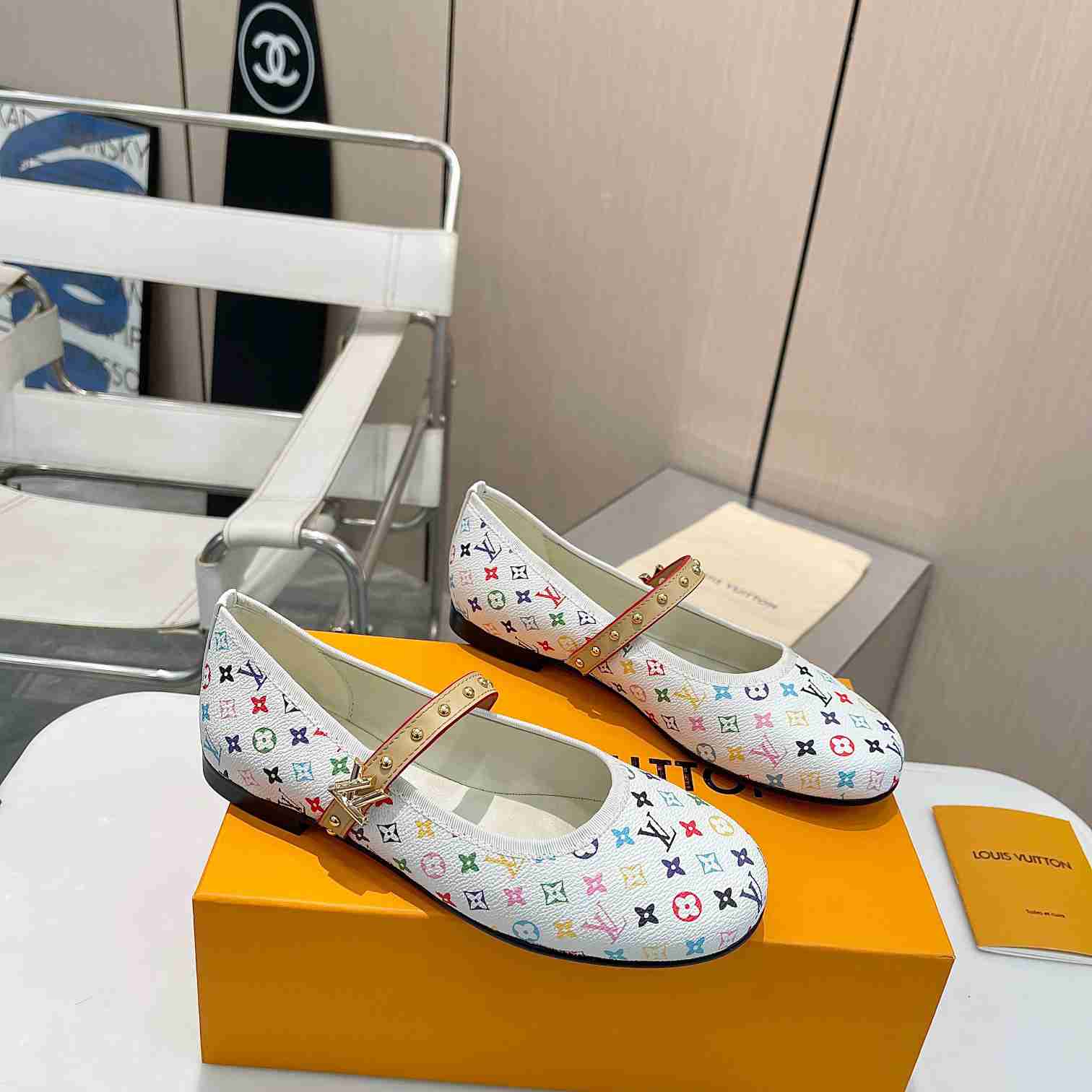 Louis Vuitton LV x TM Romy Flat Ballerina  1AGVFK - DesignerGu