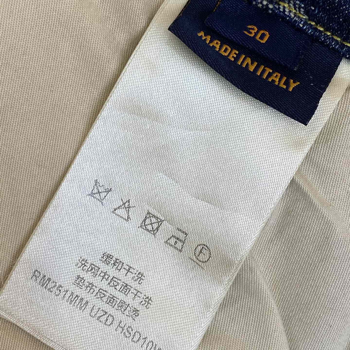 Louis Vuitton Monogram Denim Tailored Pants    1AGIV1 - DesignerGu