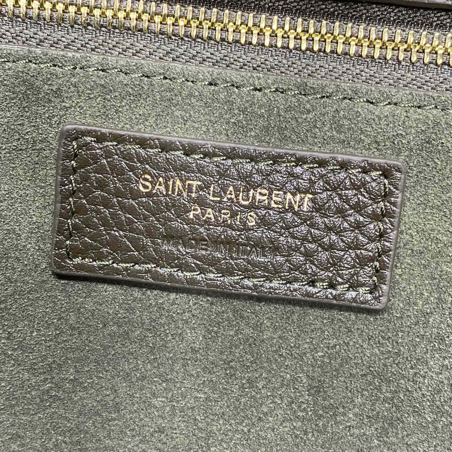 Saint Laurent Le 5 À 7 Bea In Grained Leather - DesignerGu