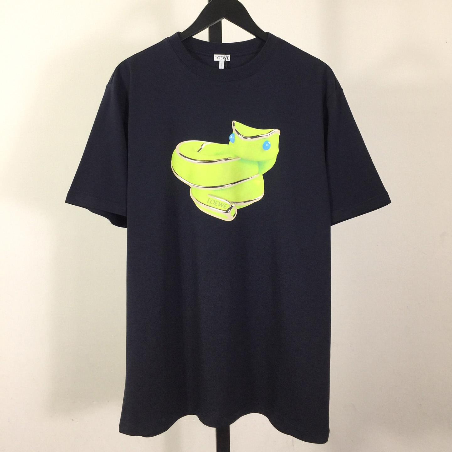 Loewe Relaxed Fit T-shirt In Cotton - DesignerGu