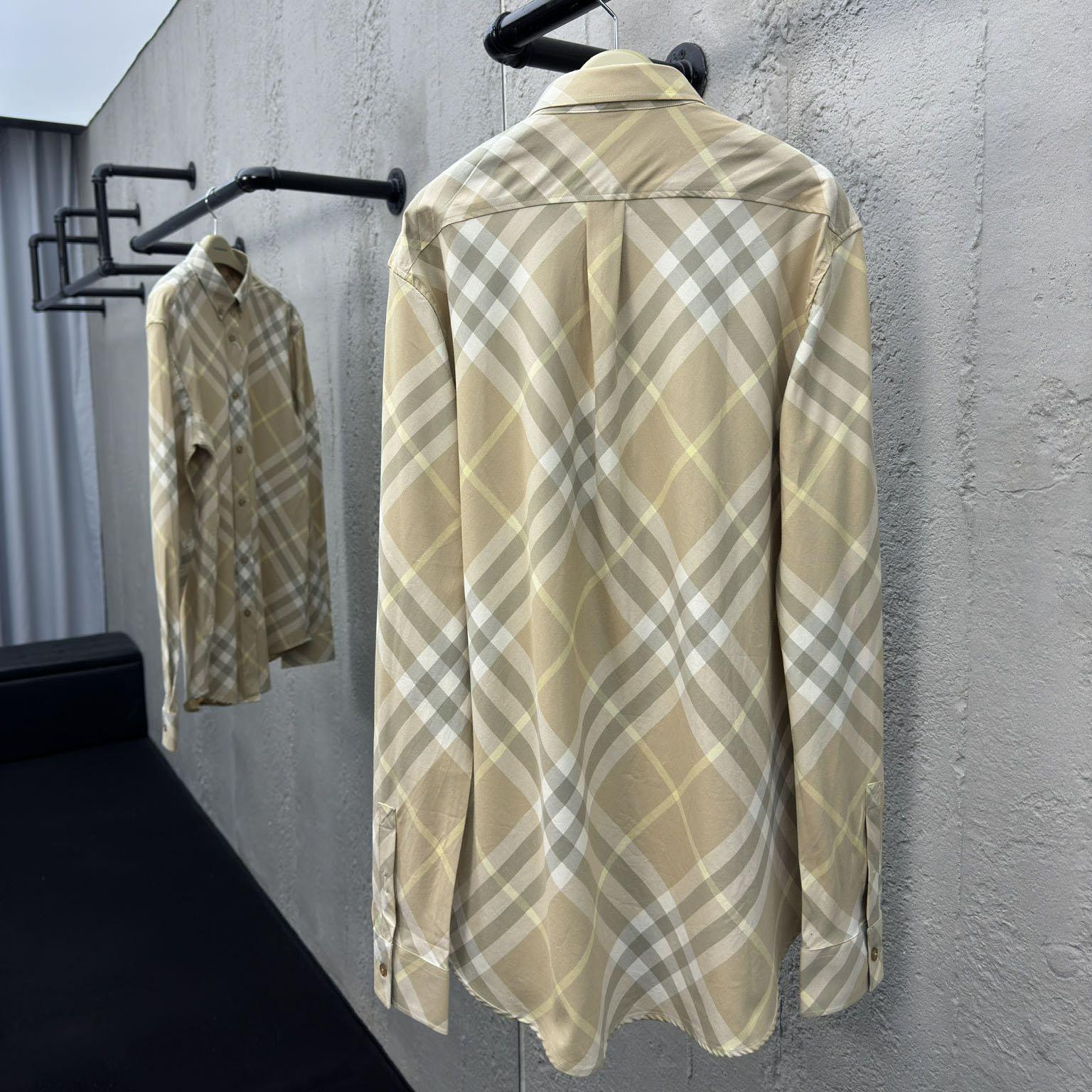 Burberry Vintage-check Cotton Shirt - DesignerGu