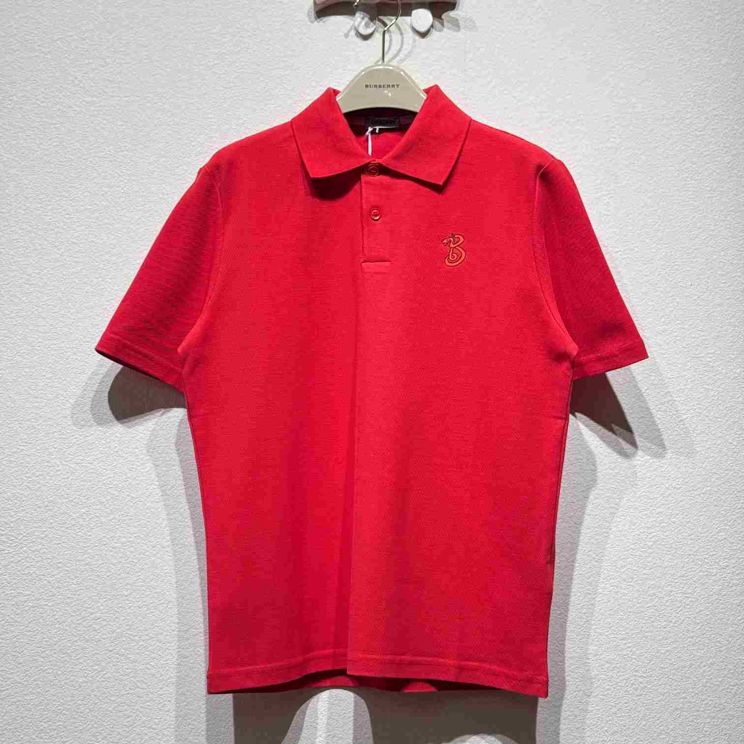 Burberry Cotton Polo Shirt - DesignerGu