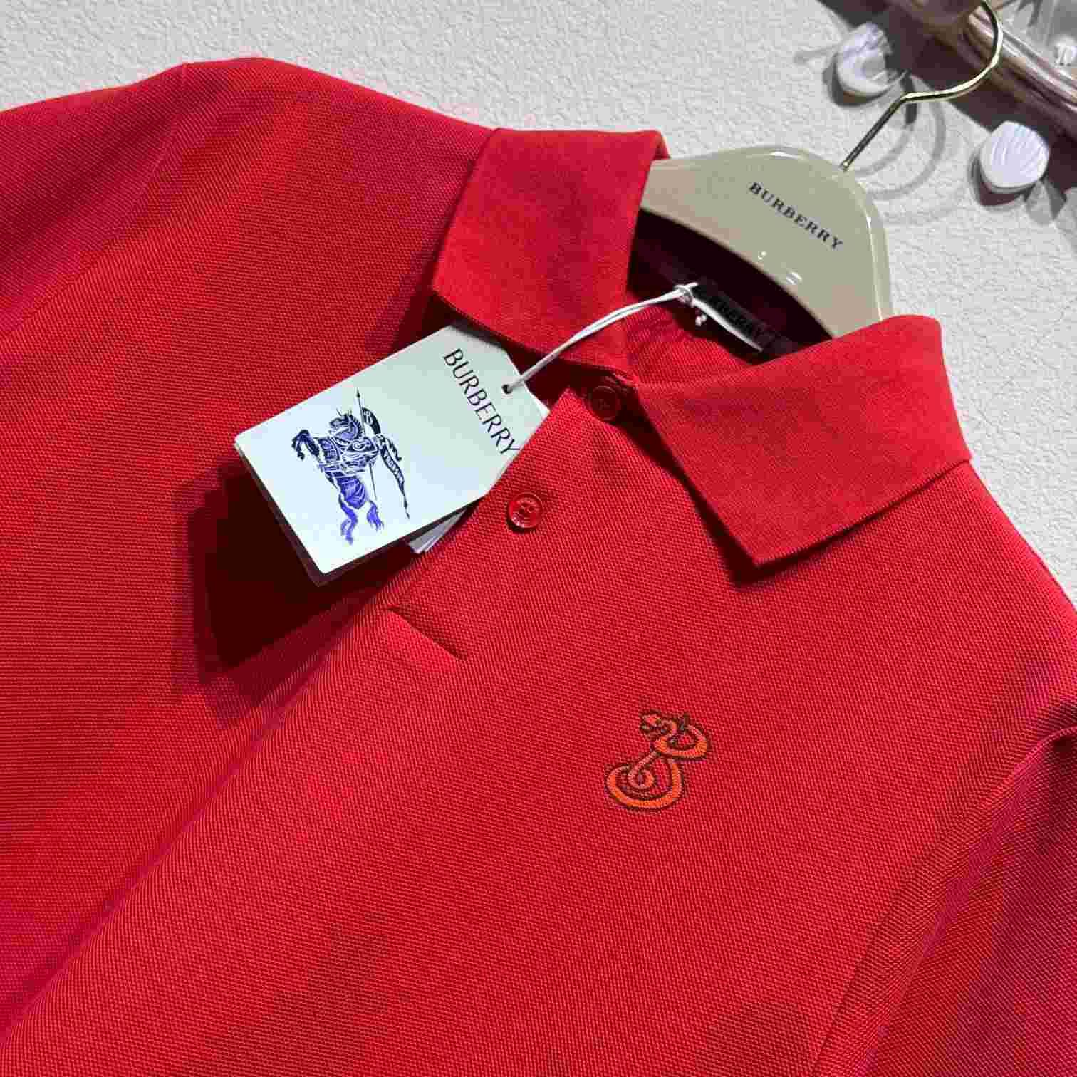 Burberry Cotton Polo Shirt - DesignerGu