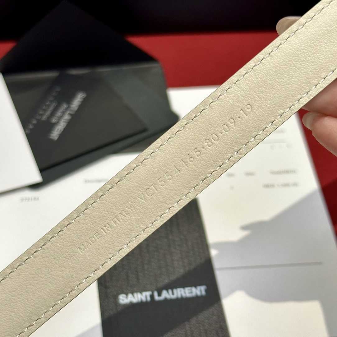 Saint Laurent Leather Belt     - DesignerGu