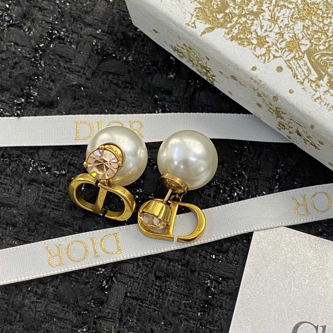 Dior Earrings - DesignerGu