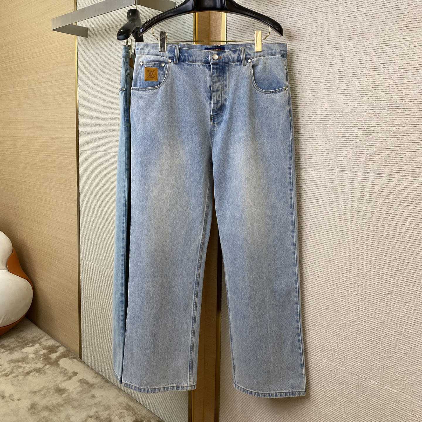 Louis Vuitton Wide Leg Fit Denim Pants  1AGIWK - DesignerGu