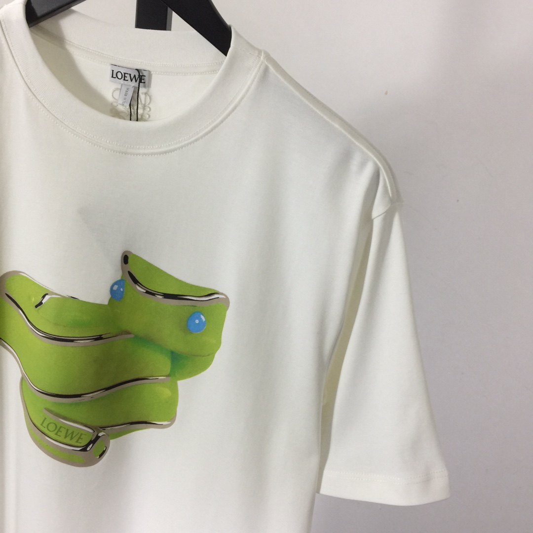 Loewe Relaxed Fit T-shirt In Cotton - DesignerGu