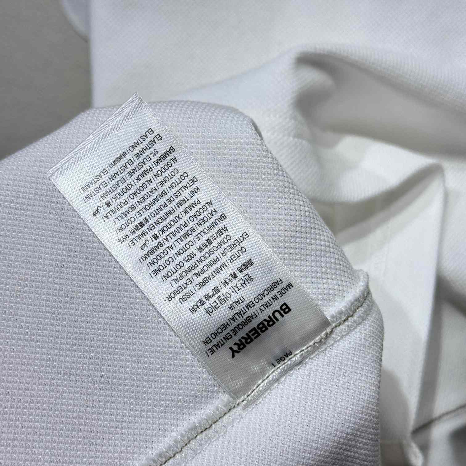 Burberry Cotton Polo Shirt - DesignerGu