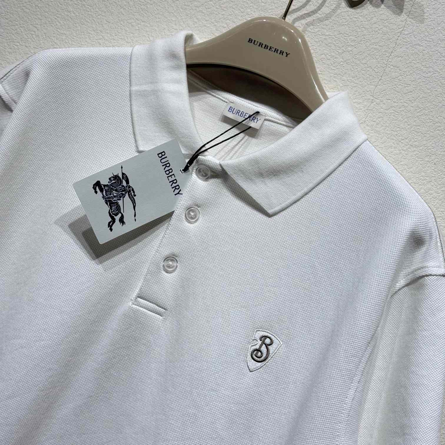 Burberry Cotton Polo Shirt - DesignerGu