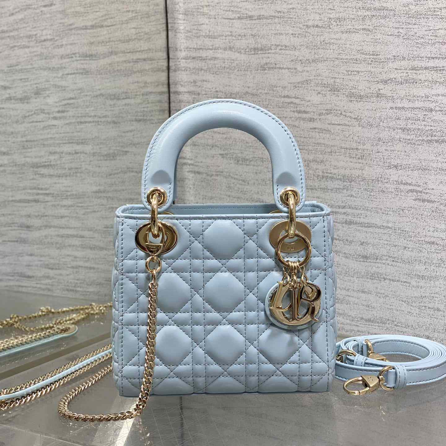 Dior Mini Lady Dior Bag     - DesignerGu