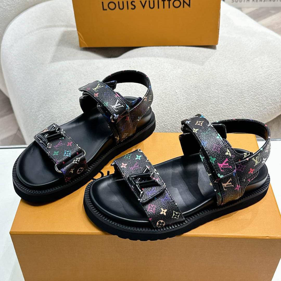 Louis Vuitton LV x TM LV Sunset Flat Comfort Sandal   1AGXFD - DesignerGu