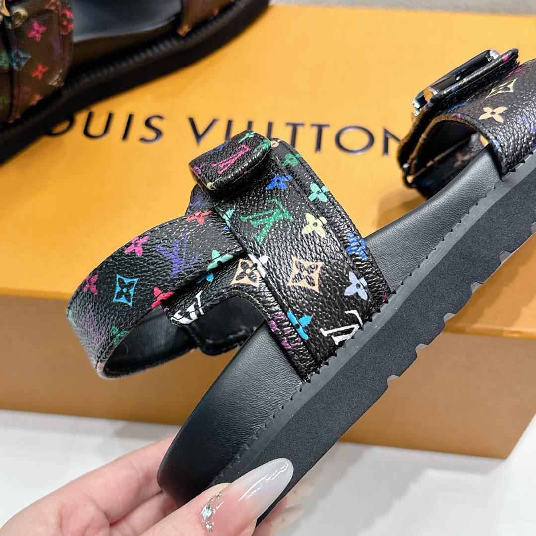 Louis Vuitton LV x TM LV Sunset Flat Comfort Sandal   1AGXFD - DesignerGu