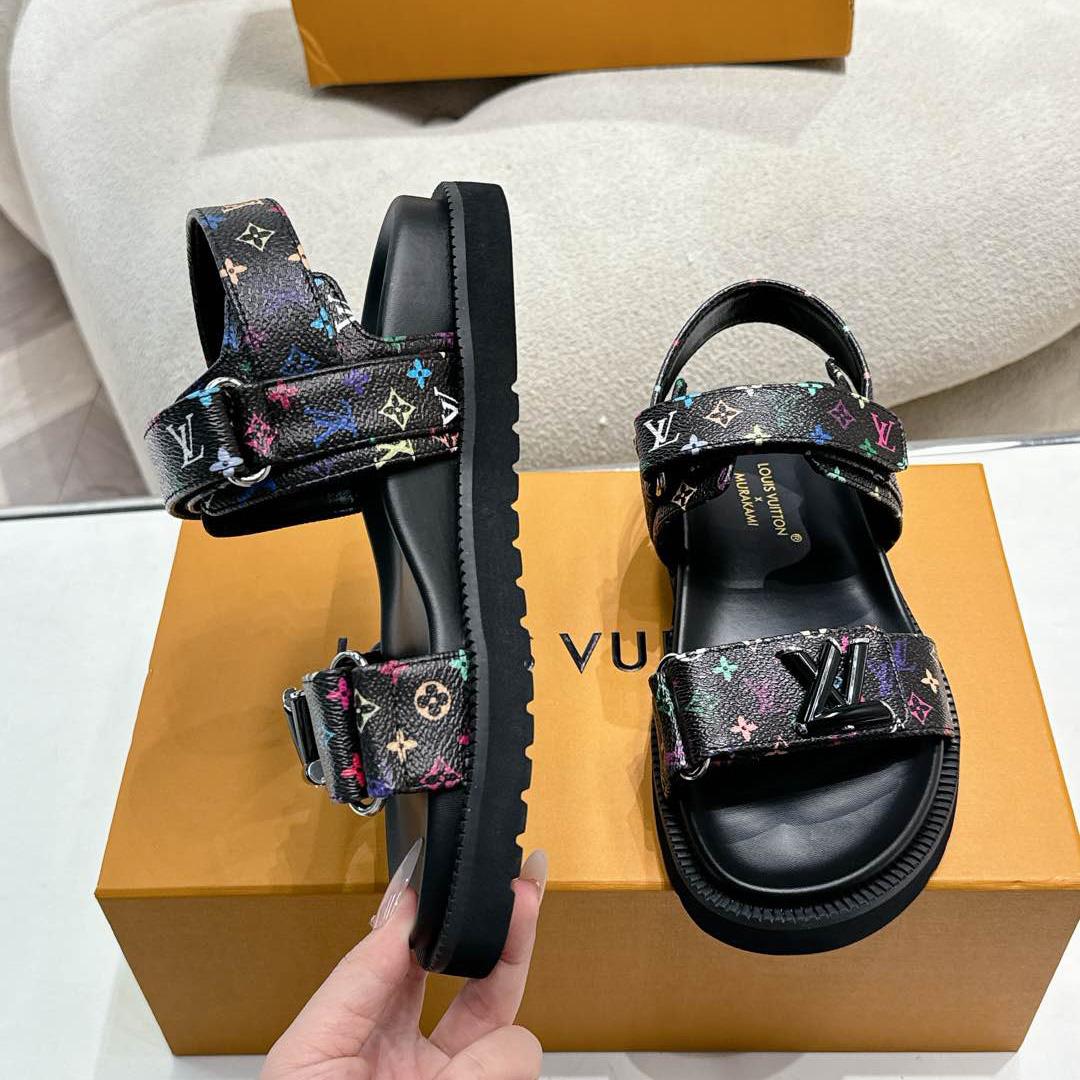 Louis Vuitton LV x TM LV Sunset Flat Comfort Sandal   1AGXFD - DesignerGu