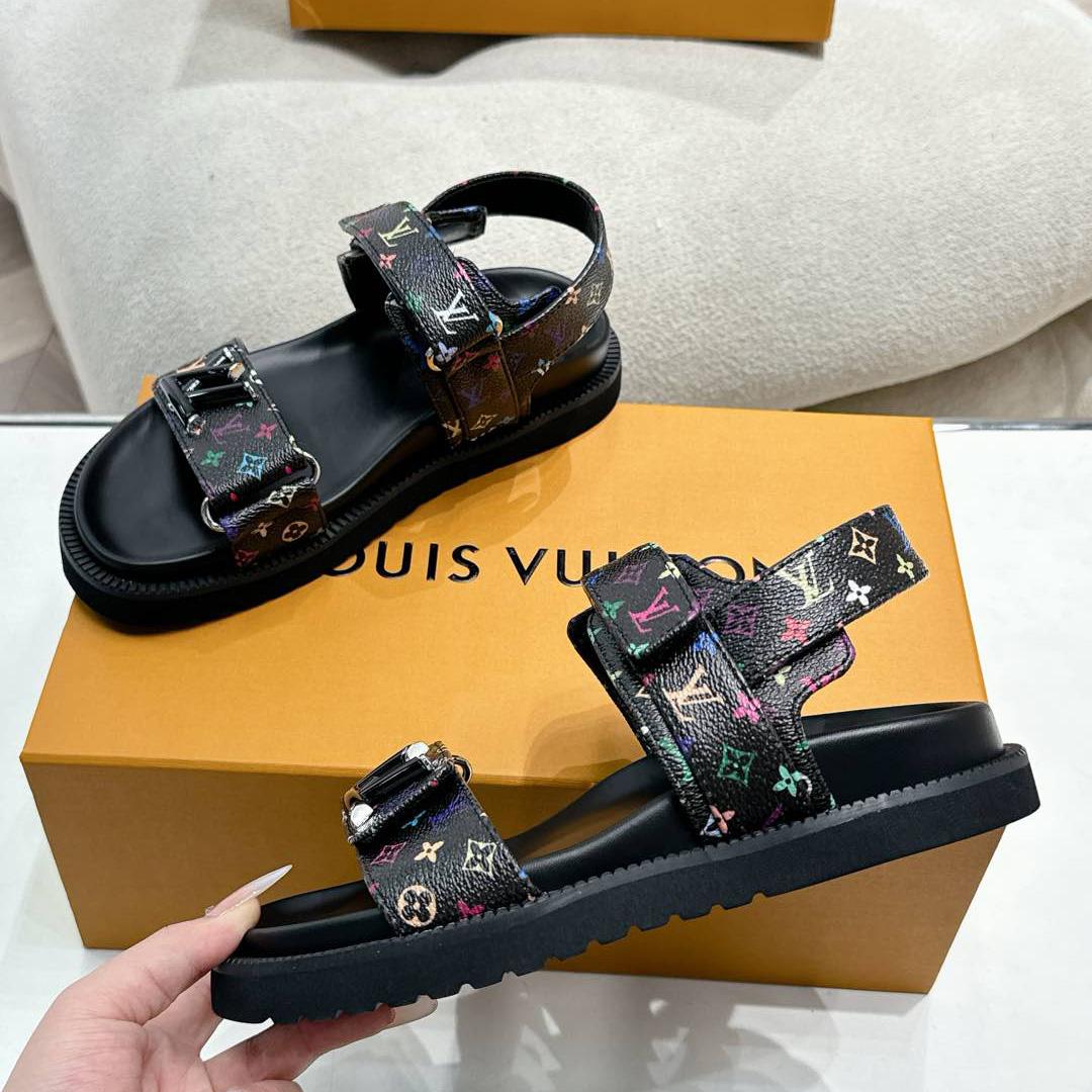 Louis Vuitton LV x TM LV Sunset Flat Comfort Sandal   1AGXFD - DesignerGu