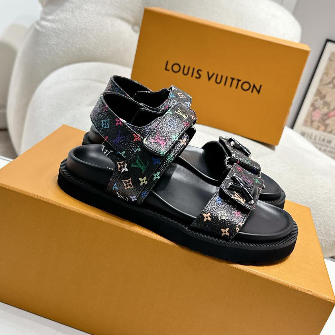 Louis Vuitton LV x TM LV Sunset Flat Comfort Sandal   1AGXFD - DesignerGu