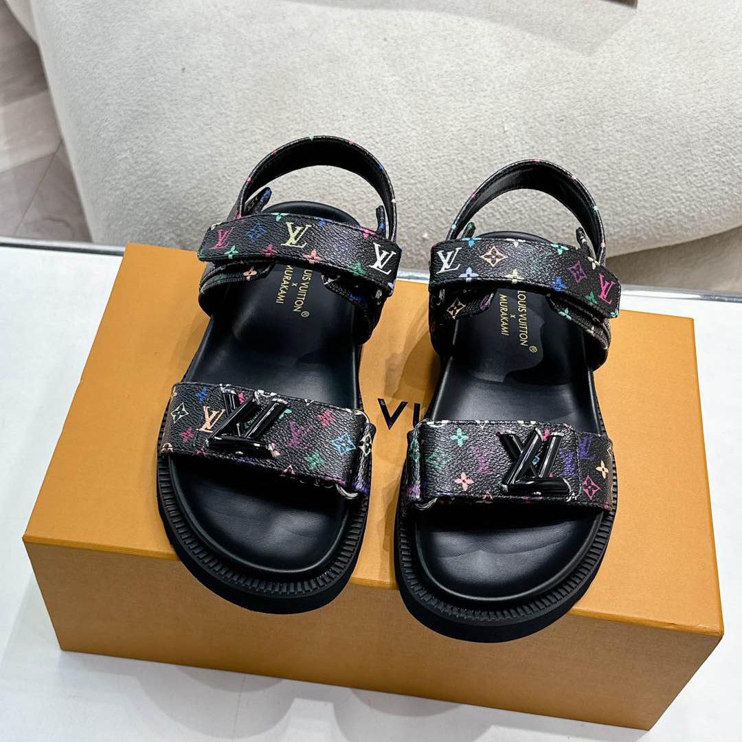 Louis Vuitton LV x TM LV Sunset Flat Comfort Sandal   1AGXFD - DesignerGu