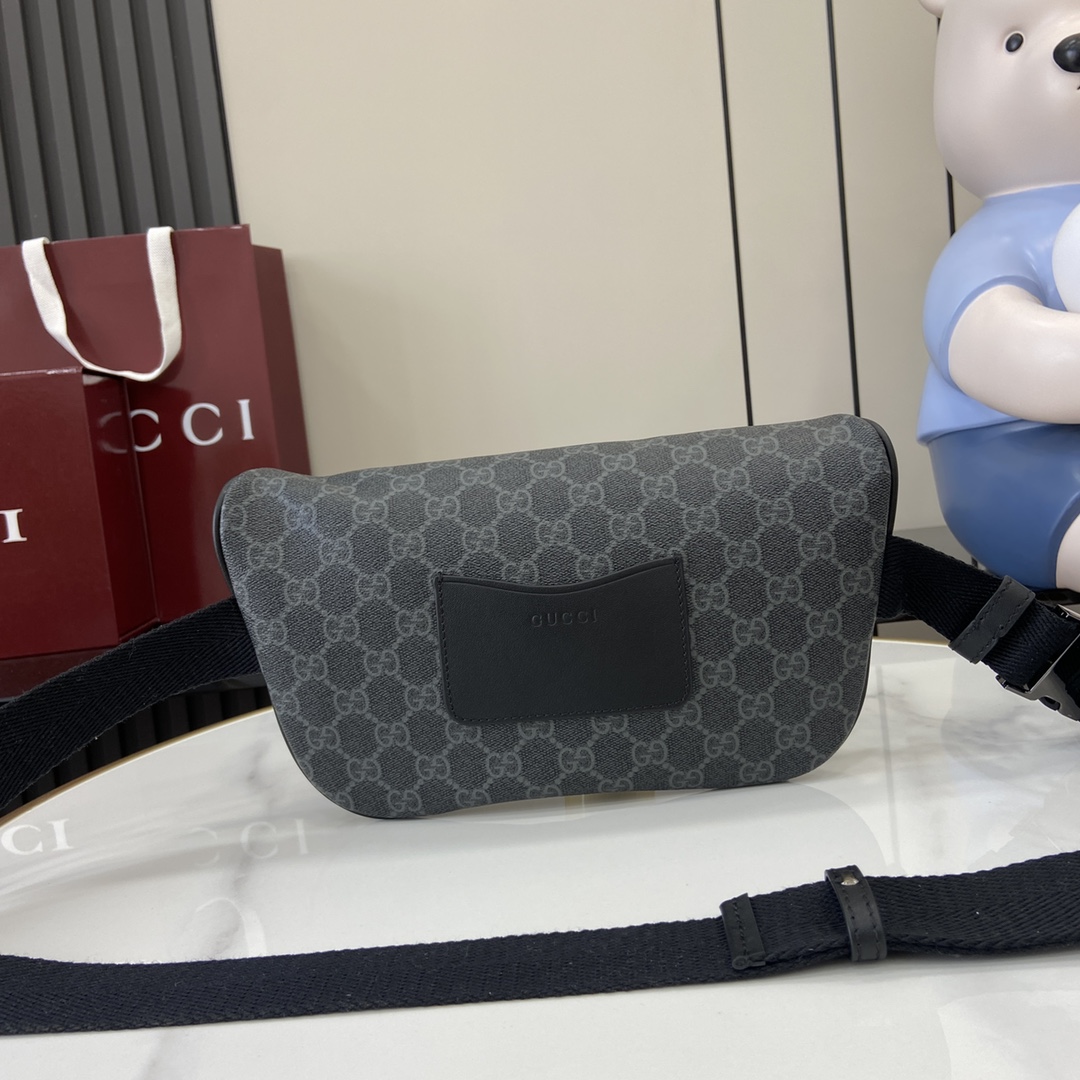 Gucci GG Emblem Medium Belt Bag - DesignerGu