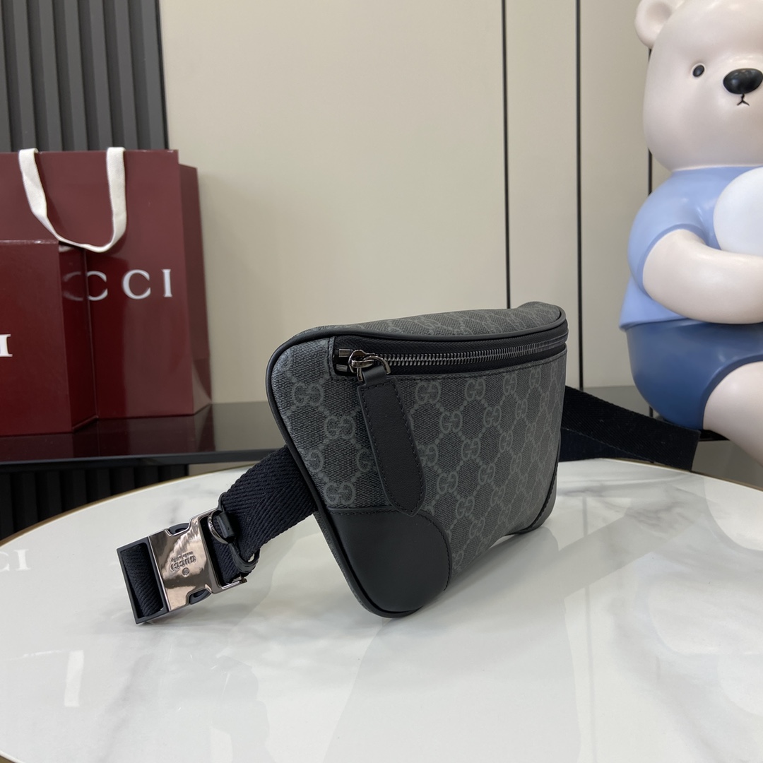 Gucci GG Emblem Medium Belt Bag - DesignerGu