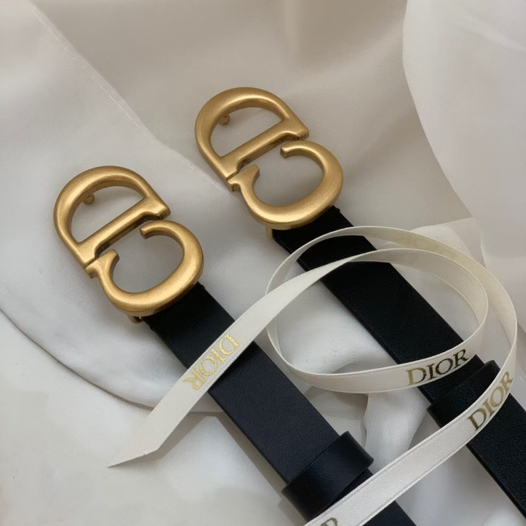 Dior Leather Belt - DesignerGu