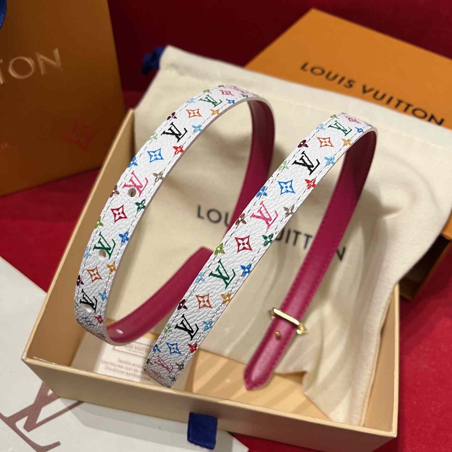 Louis Vuitton LV x TM LV D-Ring 15mm Belt    - DesignerGu