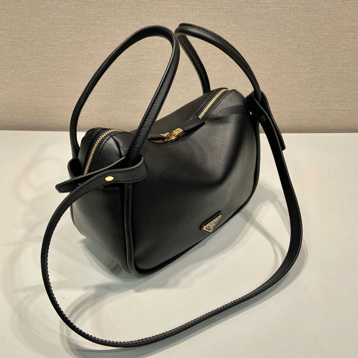 Prada Darling Leather Handbag - DesignerGu