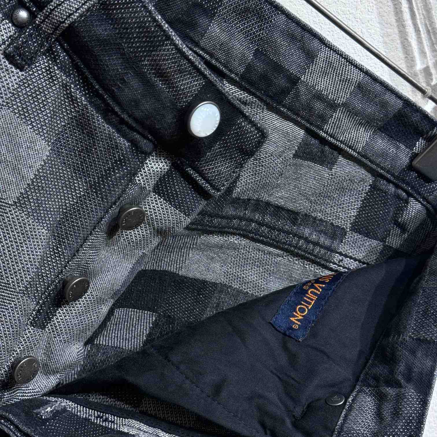 Louis Vuitton Damoflage Skate Denim  1AHEBQ - DesignerGu