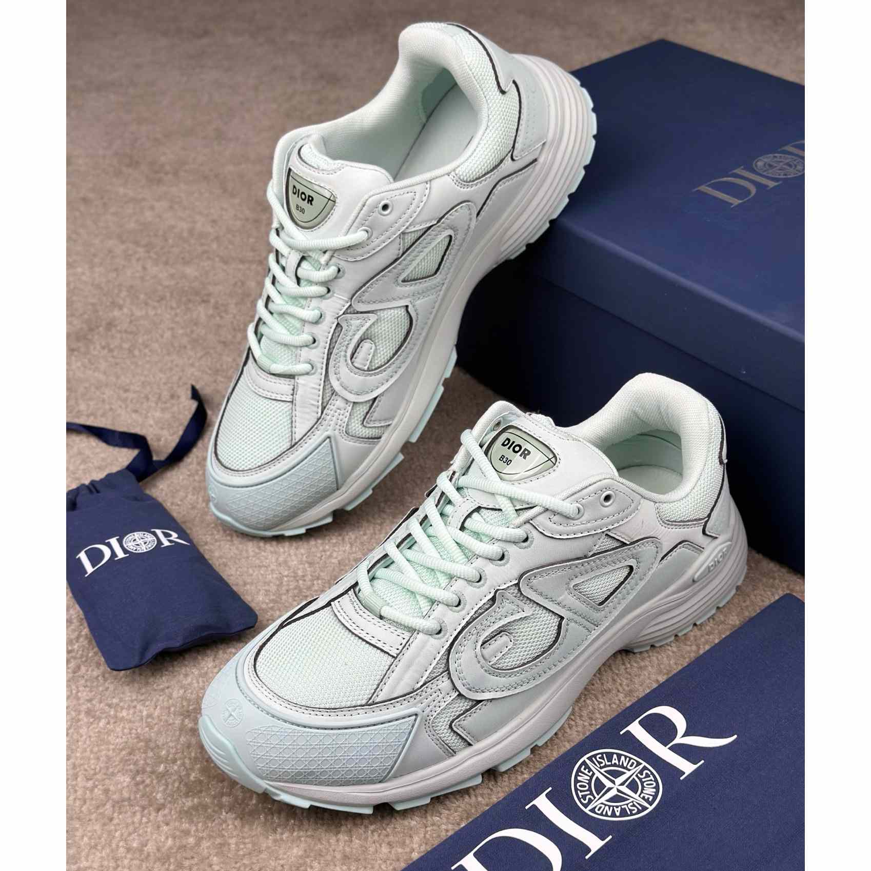 Stone Island x Dior B30 Sneaker  - DesignerGu