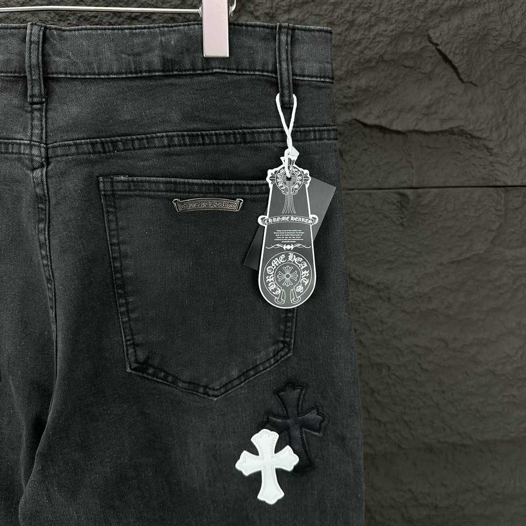 Chrome Hearts Straight Leg Jeans - DesignerGu