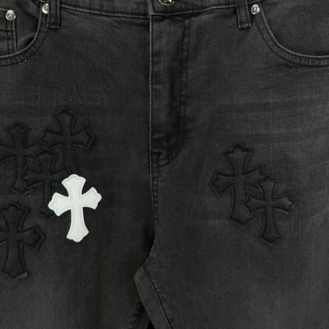 Chrome Hearts Straight Leg Jeans - DesignerGu