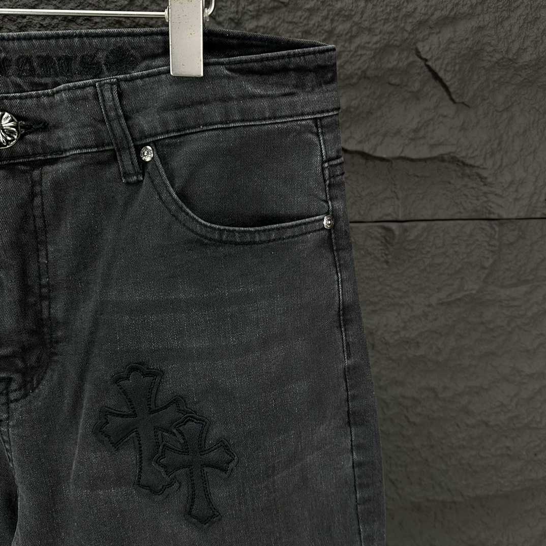 Chrome Hearts Straight Leg Jeans - DesignerGu