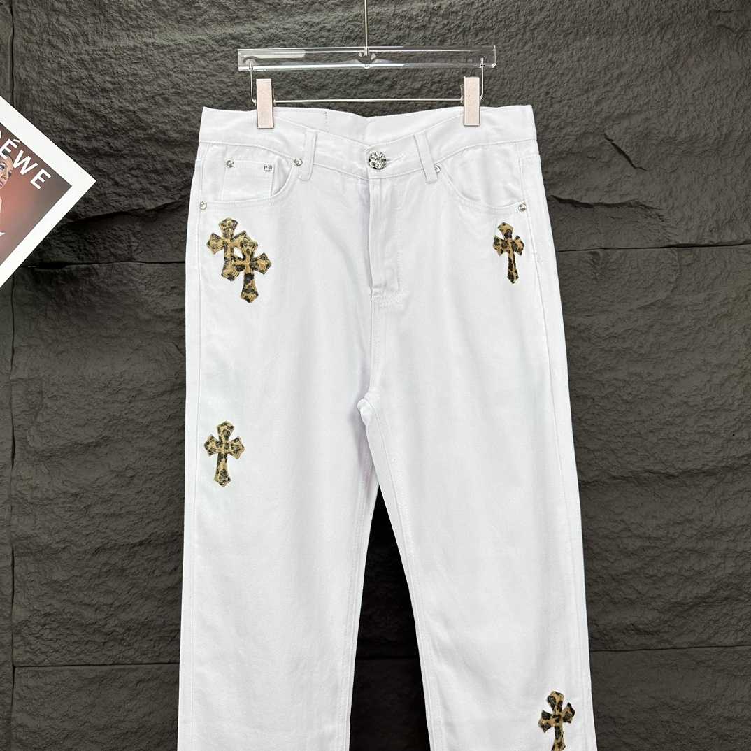 Chrome Hearts Straight Leg Jeans - DesignerGu