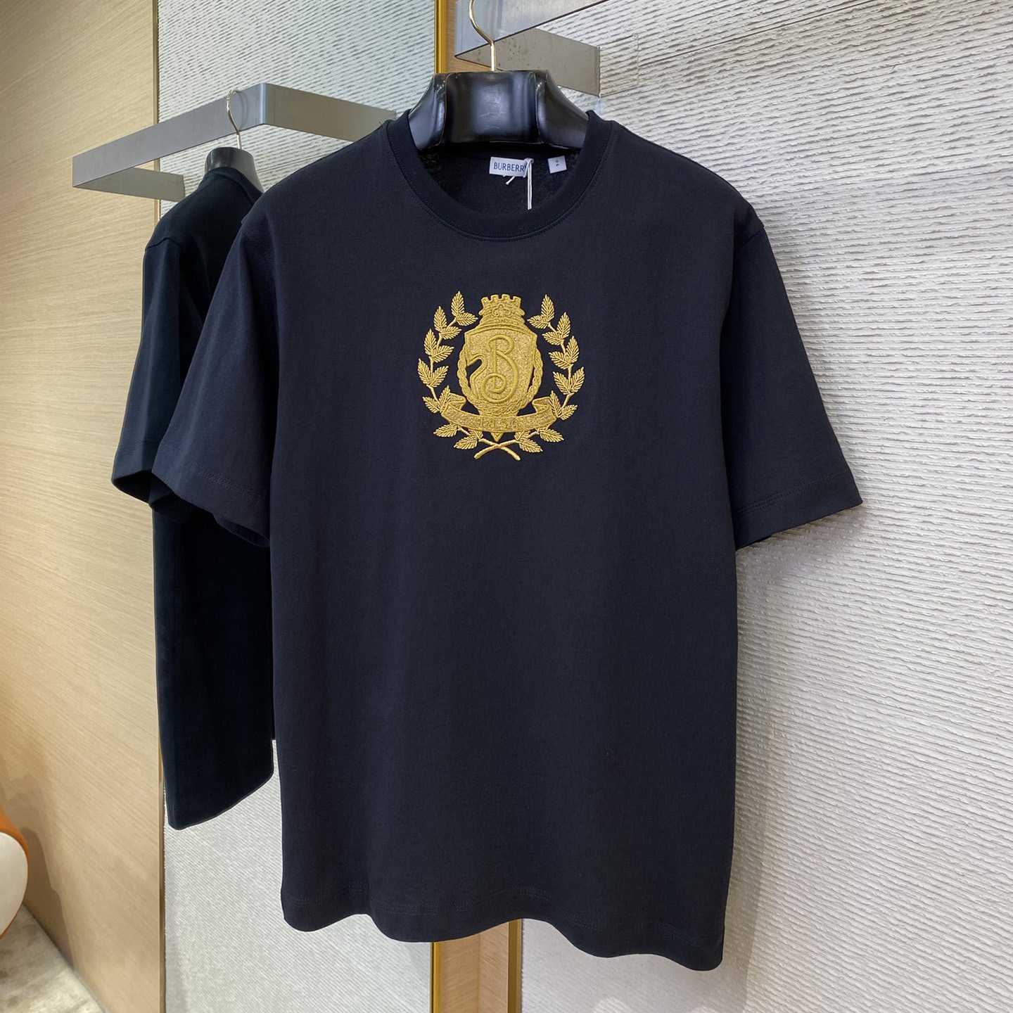 Burberry B Crest Cotton T-shirt  - DesignerGu