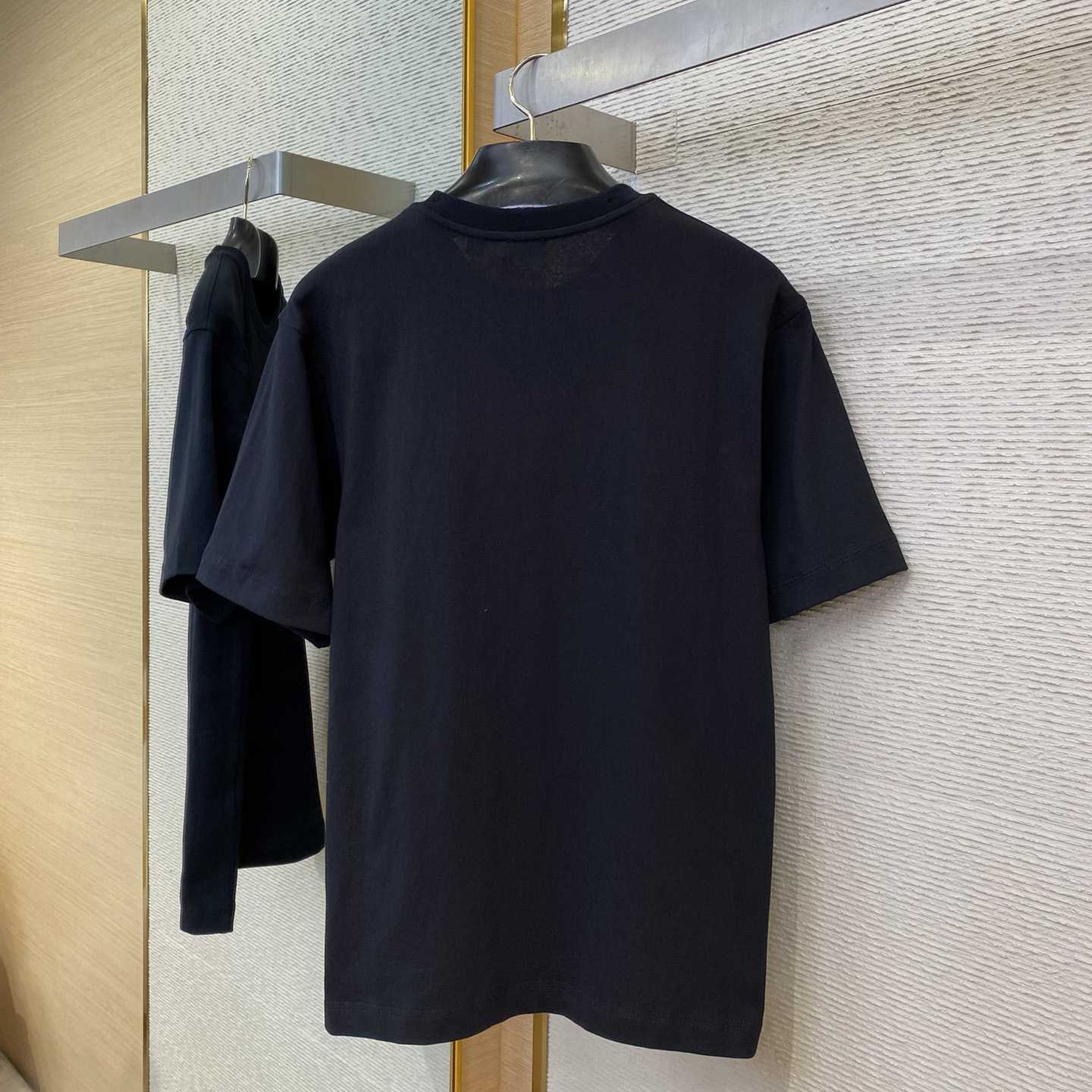 Burberry B Crest Cotton T-shirt  - DesignerGu