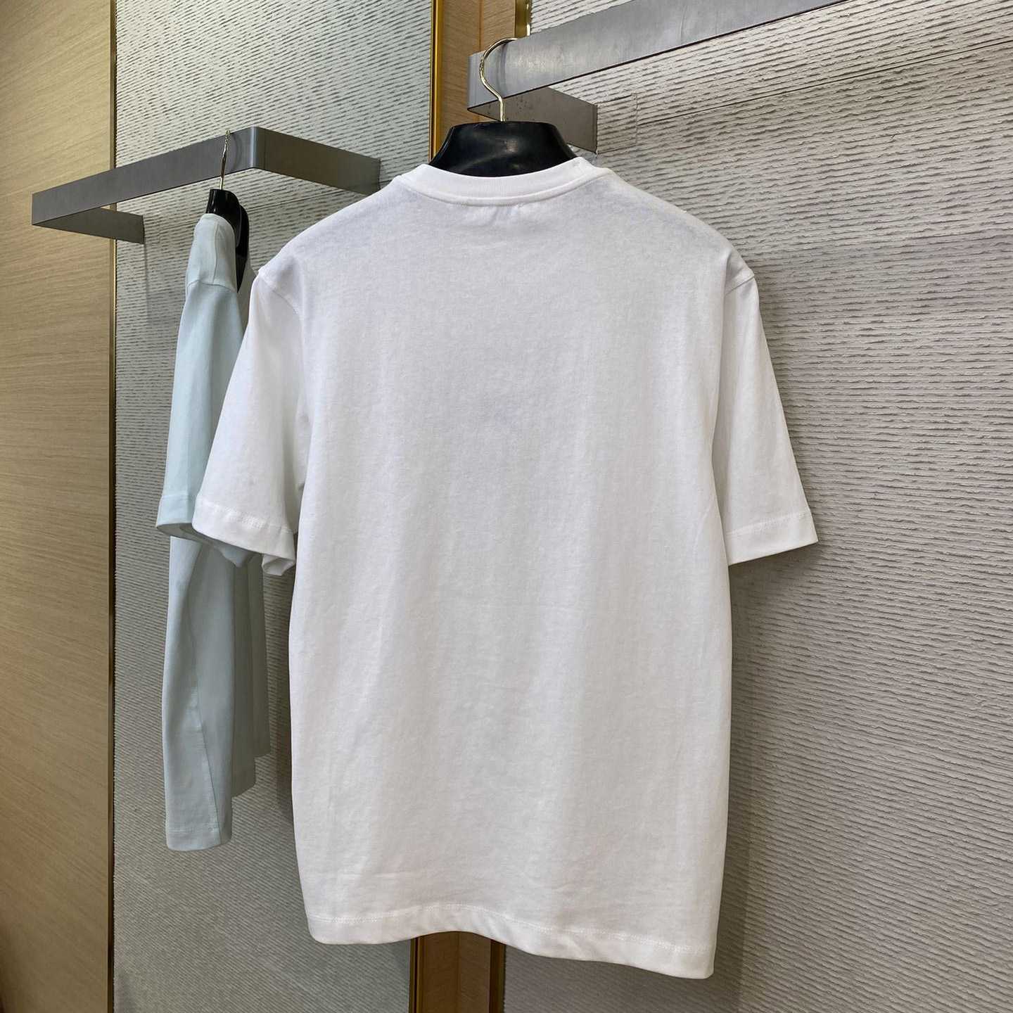 Burberry B Crest Cotton T-shirt  - DesignerGu