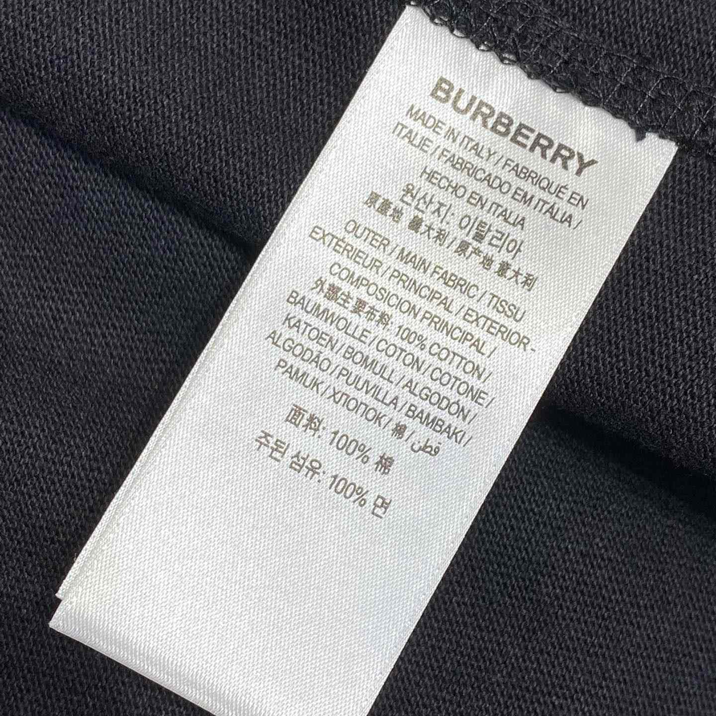 Burberry B Crest Cotton T-shirt  - DesignerGu