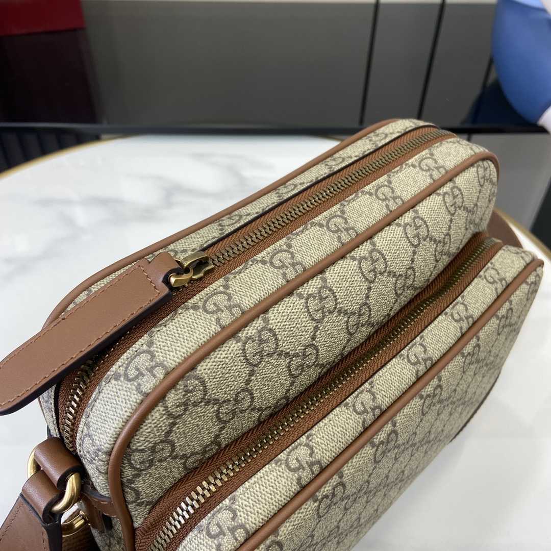 Gucci GG Emblem Medium Crossbody Bag - DesignerGu