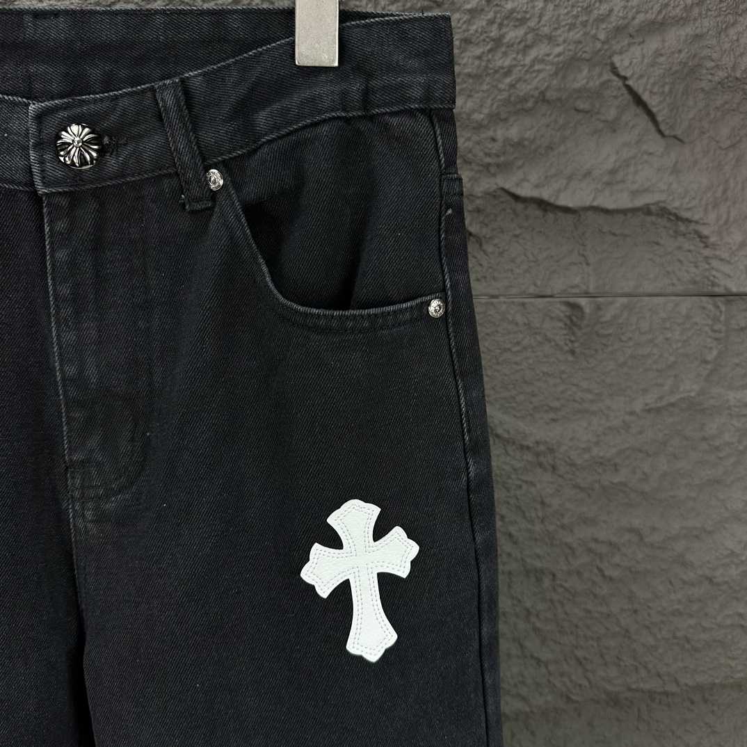 Chrome Hearts Straight Leg Jeans - DesignerGu