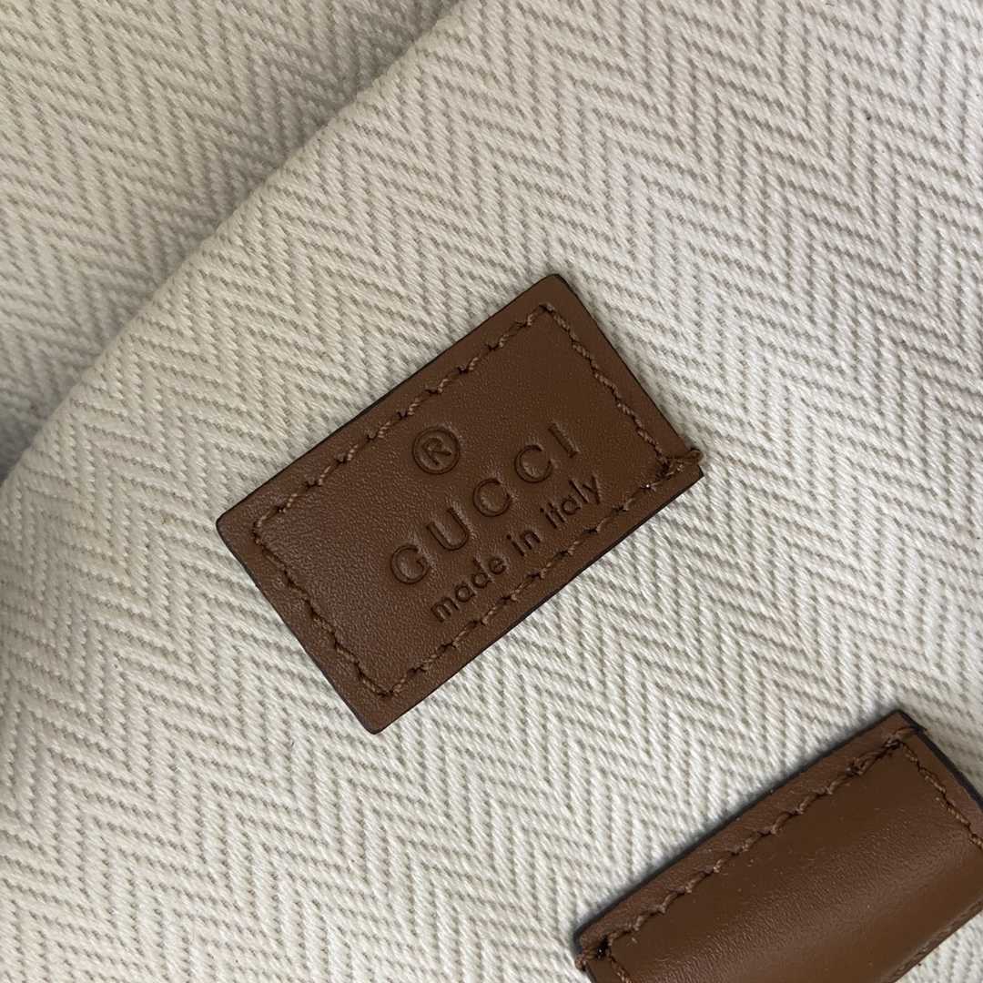 Gucci GG Emblem Medium Backpack  - DesignerGu