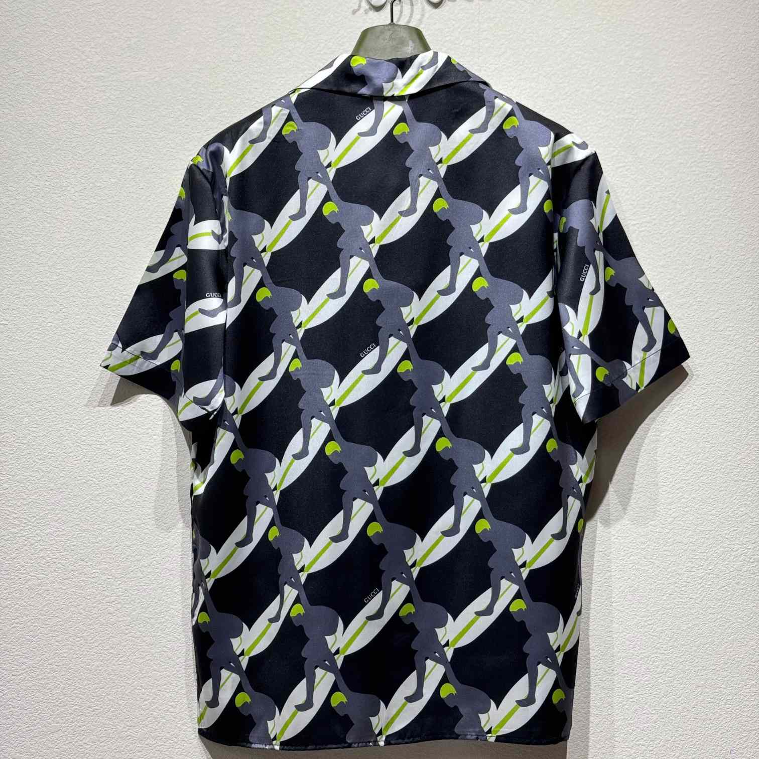 Gucci Printed Silk Bowling Shirt - DesignerGu