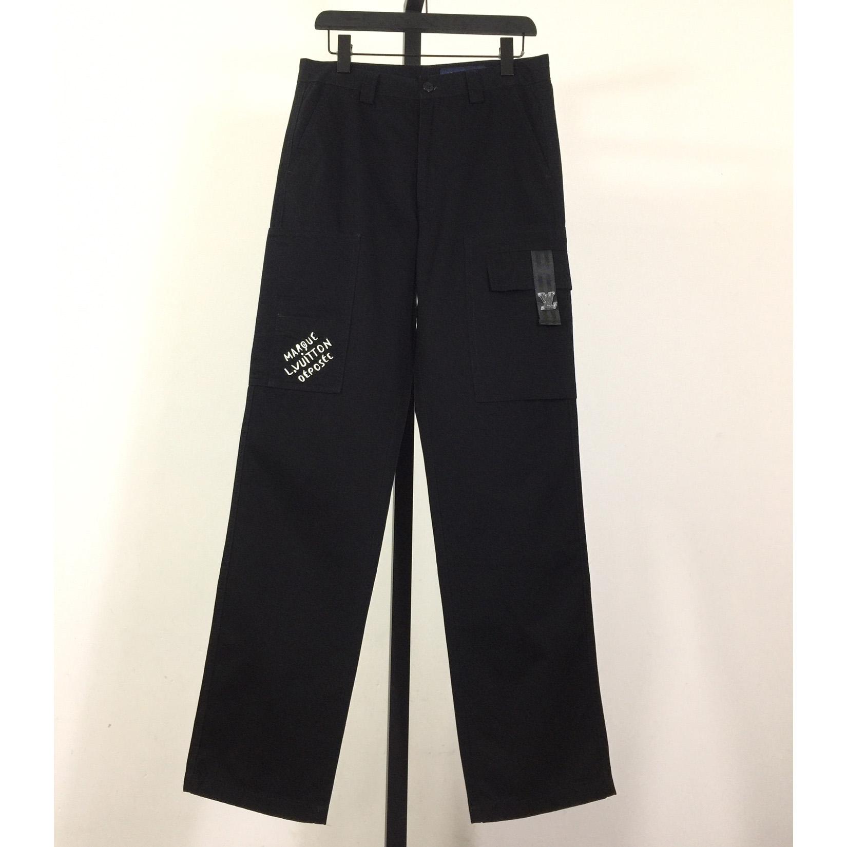 Louis Vuitton Signature Cotton Cargo Pants  1AFJ90 - DesignerGu