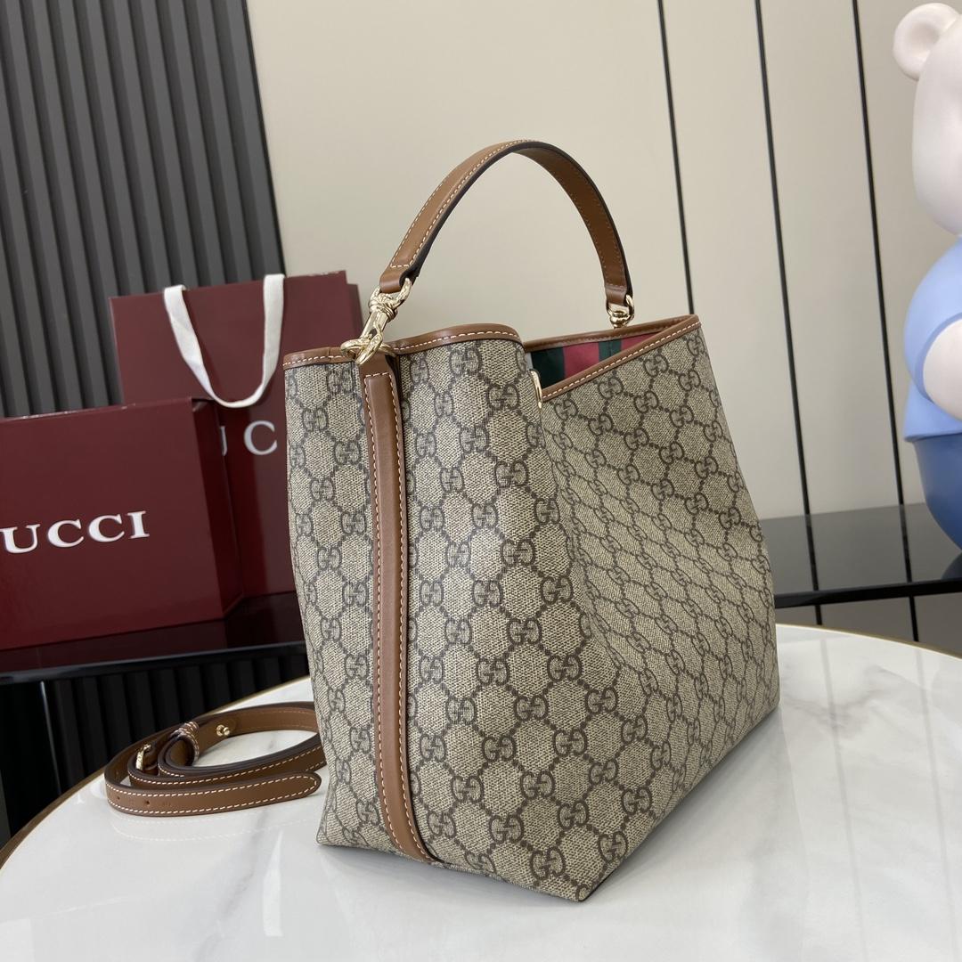 Gucci GG Emblem Small Shoulder Bag - DesignerGu