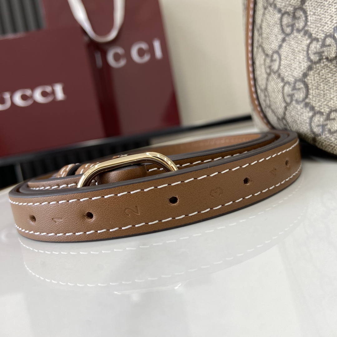 Gucci GG Emblem Small Shoulder Bag - DesignerGu