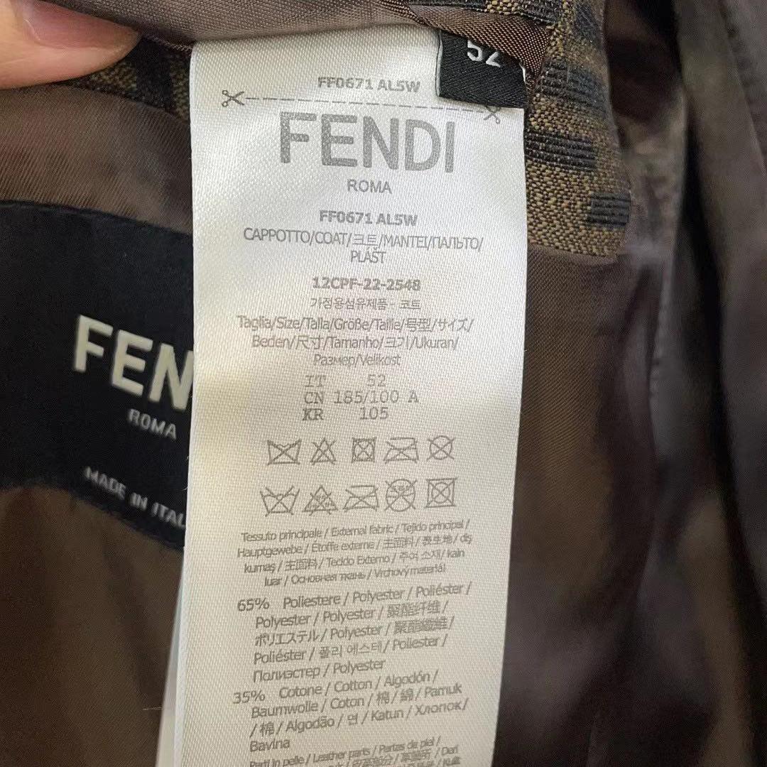 Fendi FF Trench Coat - DesignerGu