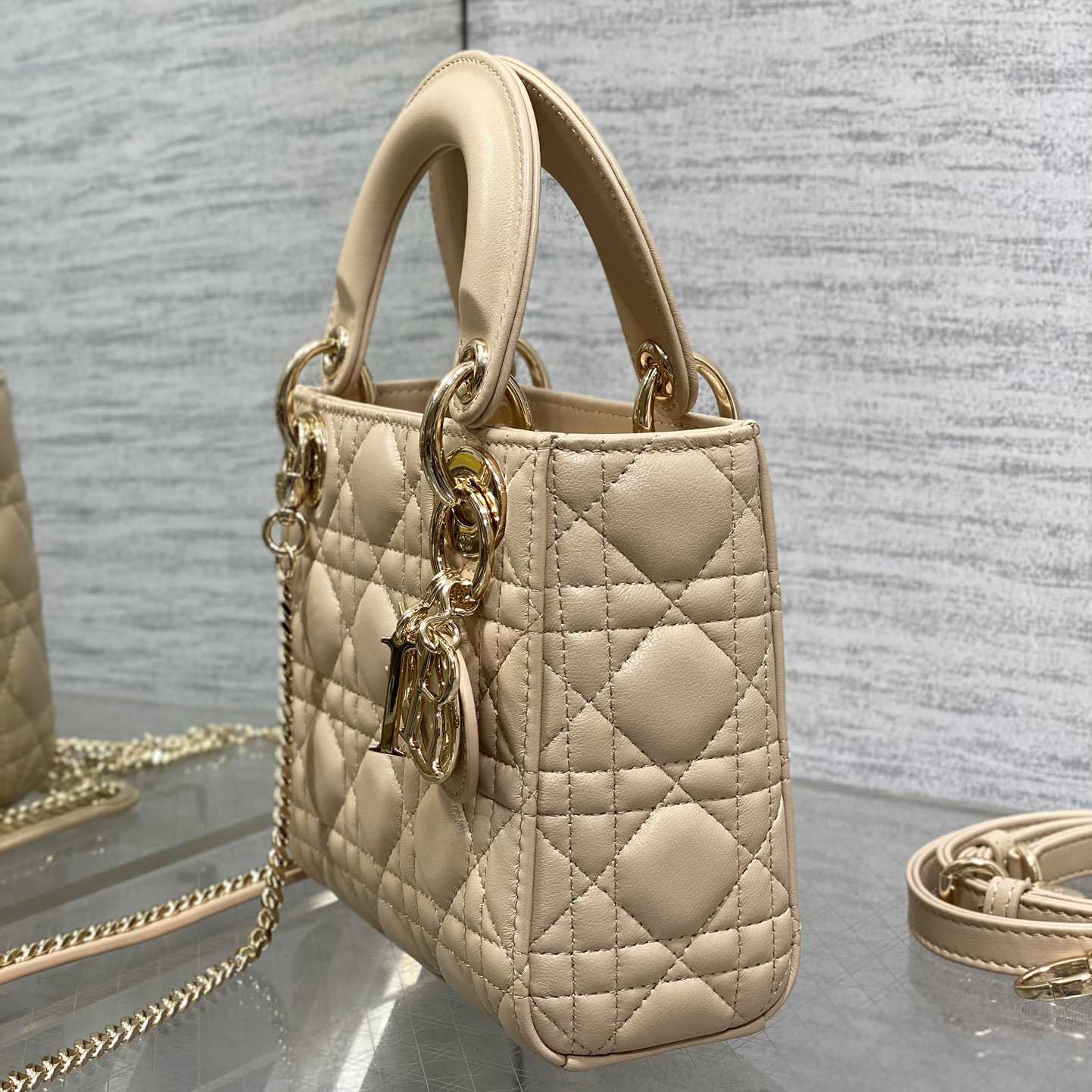 Dior Mini Lady Dior Bag     - DesignerGu